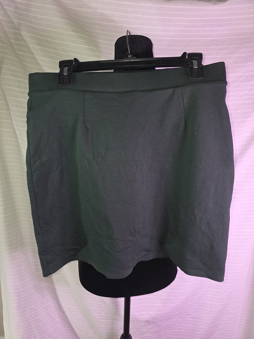 Classic Black Mini Skirt — Women